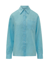 SUNDEK - Camicia con Colletto e Tasca Applicata - Blu - LIDIASHOPPING® - Official Website