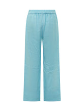 SUNDEK - Pantaloni con Vita Elasticizzata - Blu - LIDIASHOPPING® - Official Website