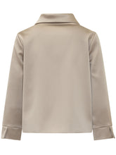 LA FEMME - Giacca con Colletto e Chiusura Gioiello - Grigio - LIDIASHOPPING® - Official Website