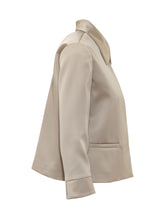 LA FEMME - Giacca con Colletto e Chiusura Gioiello - Grigio - LIDIASHOPPING® - Official Website