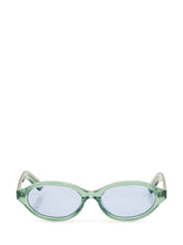RETROSUPERFUTURE - Occhiali da Sole Parola Sage con Montatura Ovale - Verde - LIDIASHOPPING® - Official Website