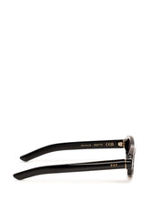 RETROSUPERFUTURE - Occhiali da Sole Esatto con Montatura Ovale - Nero - LIDIASHOPPING® - Official Website