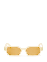 RETROSUPERFUTURE - Occhiali da Sole Carino Canarino con Montatura Rettangolare - Verde - LIDIASHOPPING® - Official Website
