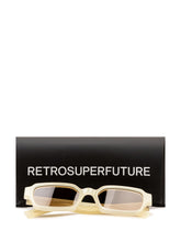 RETROSUPERFUTURE - Occhiali da Sole Carino Canarino con Montatura Rettangolare - Verde - LIDIASHOPPING® - Official Website