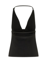 COURREGES - Top Bikini con Spalline Sottili - Nero - LIDIASHOPPING® - Official Website