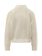 ATOMO FACTORY - Mesh Perforated Polo with Collar - White - LIDIASHOPPING® - Official Website