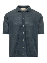 ATOMO FACTORY - Knit Shirt with Collar and Buttons - - LIDIASHOPPING® - Official Website