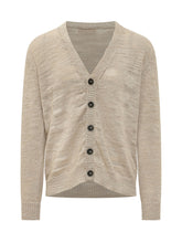 ATOMO FACTORY - Cardigan in Maglia con Scollo a V e Bottoni - - LIDIASHOPPING® - Official Website