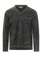 ATOMO FACTORY - Maglia con Scollo a V e Tasca - - LIDIASHOPPING® - Official Website
