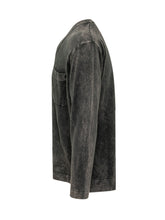 ATOMO FACTORY - Maglia con Scollo a V e Tasca - - LIDIASHOPPING® - Official Website