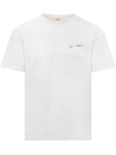 SUNDEK - T-shirt with Logo Print - White - LIDIASHOPPING® - Official Website