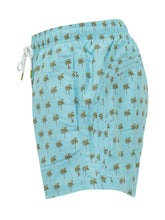 SUNDEK - Boardshort con Stampa Palme - Blu - LIDIASHOPPING® - Official Website