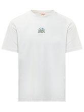 SUNDEK - T-shirt con Stampa Logo - Bianco - LIDIASHOPPING® - Official Website