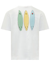 SUNDEK - T-shirt con Stampa Logo - Bianco - LIDIASHOPPING® - Official Website