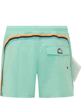 SUNDEK - Costume da Bagno con Coulisse in Vita - Verde - LIDIASHOPPING® - Official Website