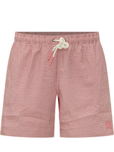 SUNDEK - Costume da Bagno Corto a Righe con Coulisse - Rosa - LIDIASHOPPING® - Official Website