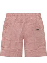 SUNDEK - Costume da Bagno Corto a Righe con Coulisse - Rosa - LIDIASHOPPING® - Official Website