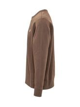 POLO RALPH LAUREN - Crewneck Sweatshirt with Embroidered Logo - Brown - LIDIASHOPPING® - Official Website