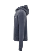 POLO RALPH LAUREN - Zip Up Hoodie with Drawstring Hood - Blue - LIDIASHOPPING® - Official Website