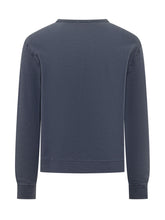POLO RALPH LAUREN - Felpa Girocollo con Logo Ricamato - Blu - LIDIASHOPPING® - Official Website
