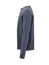 POLO RALPH LAUREN - Felpa Girocollo con Logo Ricamato - Blu - LIDIASHOPPING® - Official Website