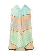 KOSE RESORT - Top con Nodo e Stampa Geometrica - Multicolore - LIDIASHOPPING® - Official Website