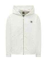 HTC - Felpa con Cappuccio con Zip e Tasche - Bianco - LIDIASHOPPING® - Official Website