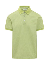 ETRO - Polo Roma con Colletto e Stampa Tono su Tono - Verde - LIDIASHOPPING® - Official Website