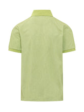 ETRO - Polo Roma con Colletto e Stampa Tono su Tono - Verde - LIDIASHOPPING® - Official Website