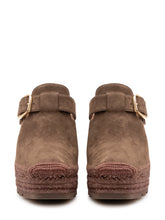 STELLA MCCARTNEY - Wedge Clogs with Buckle - Brown - LIDIASHOPPING® - Official Website