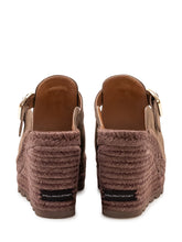STELLA MCCARTNEY - Wedge Clogs with Buckle - Brown - LIDIASHOPPING® - Official Website