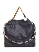 STELLA MCCARTNEY - Borsa Falabella con Tre Catene - Nero - LIDIASHOPPING® - Official Website