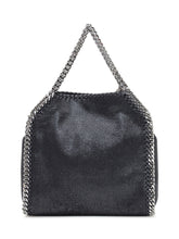 STELLA MCCARTNEY - Falabella Mini Bag con Catena - Nero - LIDIASHOPPING® - Official Website