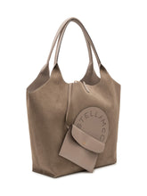 STELLA MCCARTNEY - Alter Tote Bag with Perforated Motif - Beige - LIDIASHOPPING® - Official Website