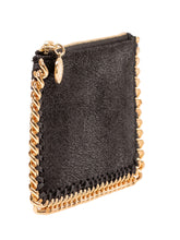 STELLA MCCARTNEY - Falabella Porta Carte con Zip - Nero - LIDIASHOPPING® - Official Website