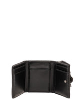 STELLA MCCARTNEY - Falabella Portafoglio Trifold con Patta - Nero - LIDIASHOPPING® - Official Website