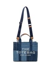 MARC JACOBS - The Medium Tote Patchwork - Blue - LIDIASHOPPING® - Official Website