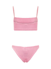 HUNZA G - Bikini con Fascia e Slip - Rosa - LIDIASHOPPING® - Official Website