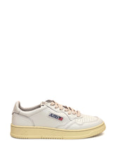 AUTRY - Sneaker Medalist Low - Marrone - LIDIASHOPPING® - Official Website