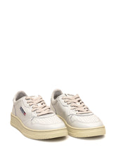 AUTRY - Sneaker Medalist Low - Marrone - LIDIASHOPPING® - Official Website