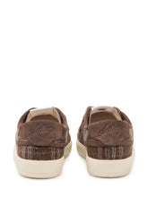 AUTRY WINDSCAPE - Low Top Sneakers with Trims - Brown - LIDIASHOPPING® - Official Website
