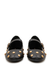 MICHAEL MICHAEL KORS - Ballerine Nellie Flex con Cinturino e Borchie - Nero - LIDIASHOPPING® - Official Website