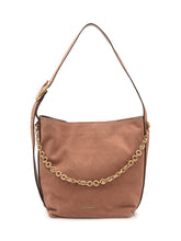 MICHAEL MICHAEL KORS - Shoulder Bag with Decorative Chain - Brown - LIDIASHOPPING® - Official Website