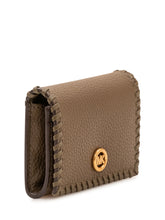 MICHAEL MICHAEL KORS - Portacarte Small Flap - Verde - LIDIASHOPPING® - Official Website