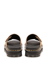 DR. MARTENS - Sandali Zebzag a Fascia - Beige - LIDIASHOPPING® - Official Website