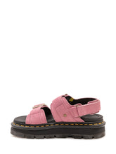 DR. MARTENS - Zebzag Sandals with Straps and Buckles - Pink - LIDIASHOPPING® - Official Website