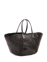 DRAGON DIFFUSION - Teresa Woven Handbag - Black - LIDIASHOPPING® - Official Website