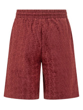 DROLE DE MONSIEUR - Monogram Shorts with Drawstring - Red - LIDIASHOPPING® - Official Website