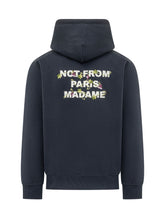 DROLE DE MONSIEUR - Not From Paris Madame Hoodie with Embroidery - Blue - LIDIASHOPPING® - Official Website