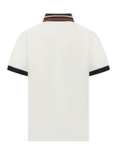 DROLE DE MONSIEUR - Polo D Mirror con Ricamo Logo - Bianco - LIDIASHOPPING® - Official Website